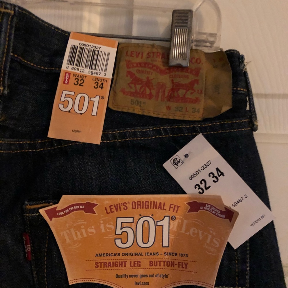 Men’s button fly Levi’s